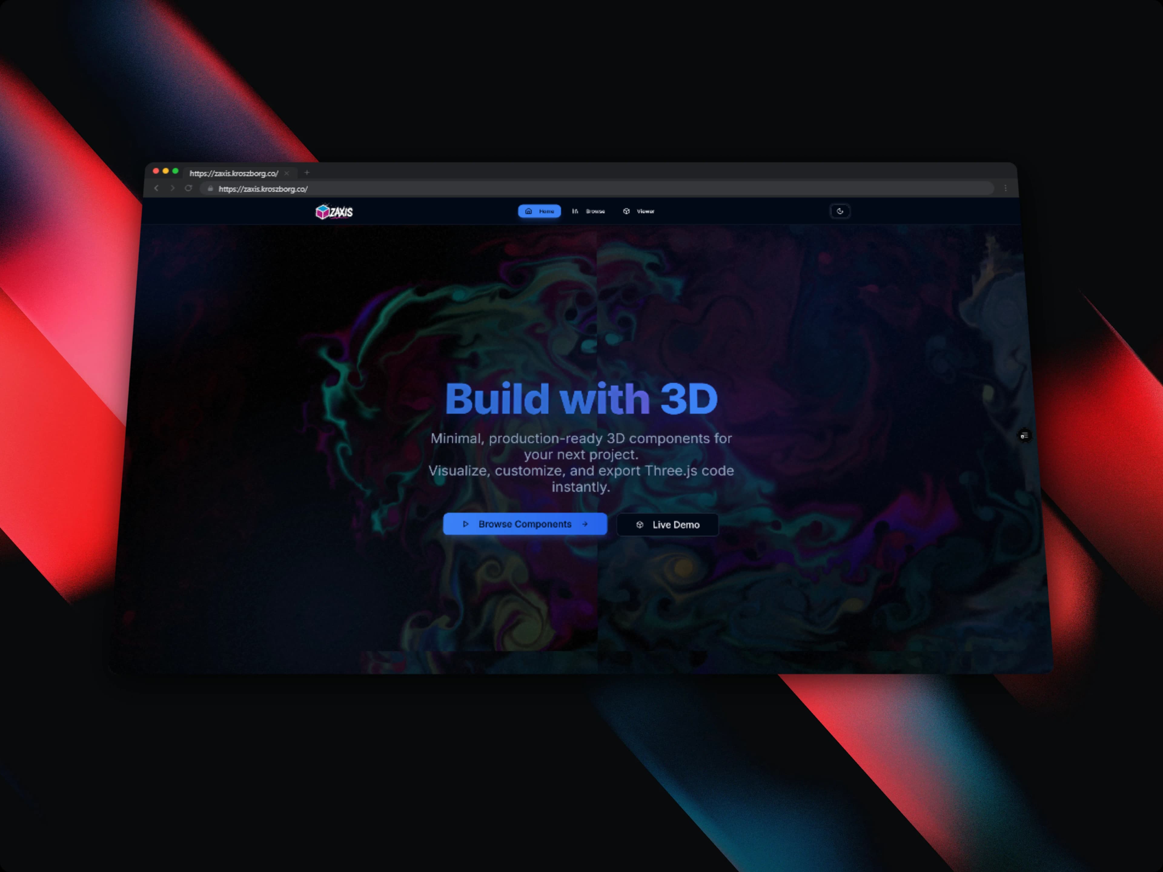 Building ZAxis: Drop-In 3D Components for React