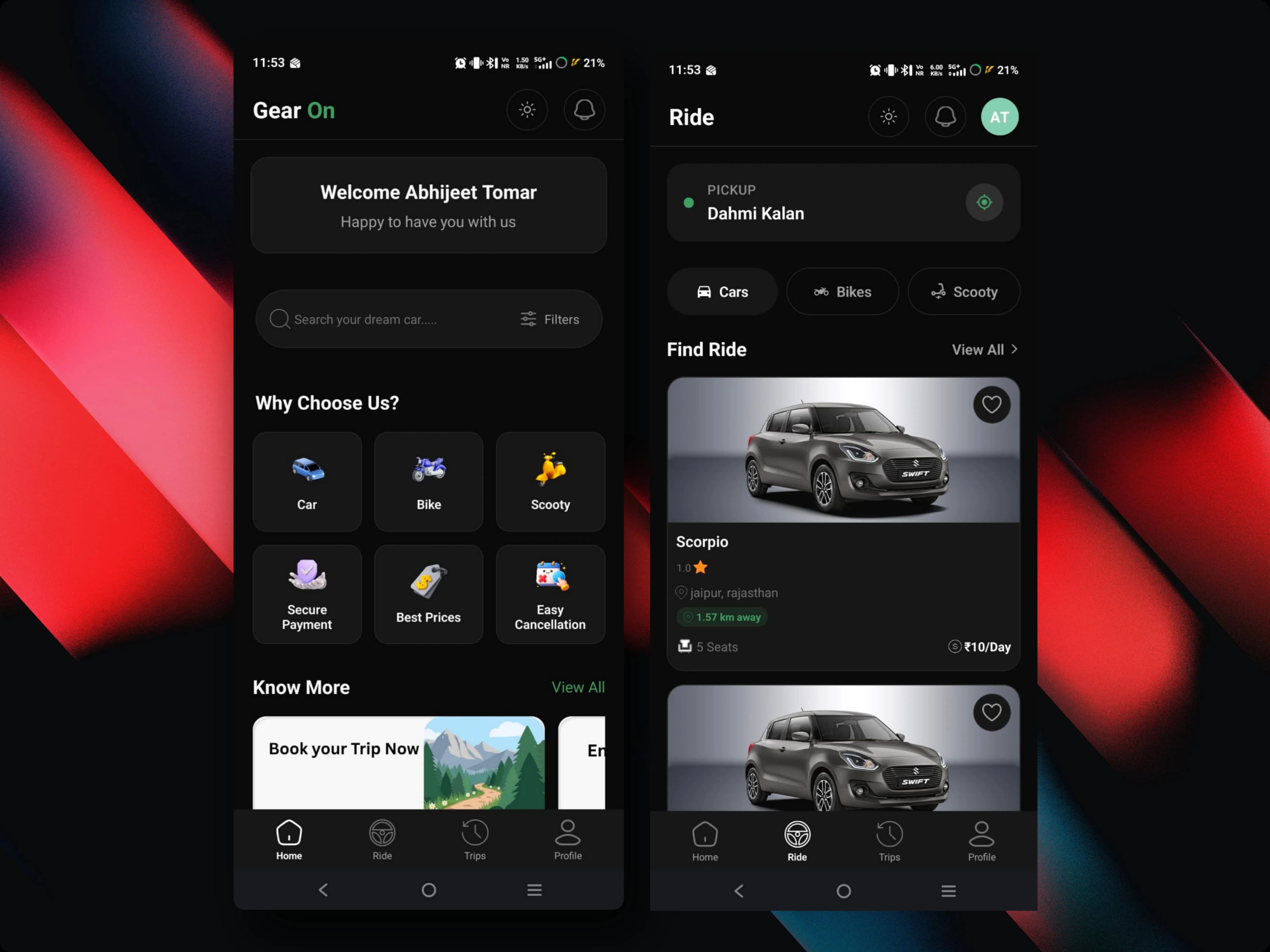 GearOne - Smart Automobile Service Platform